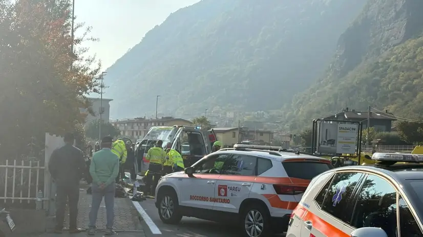 I soccorsi sul posto - L'Eco di Bergamo