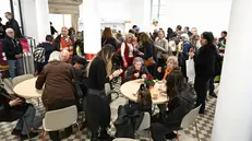 Un momento dell'inaugurazione
